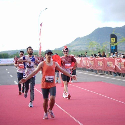 Race photo from KEDIRI HALF MARATHON 2026