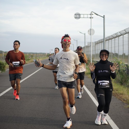Race photo from KEDIRI HALF MARATHON 2026