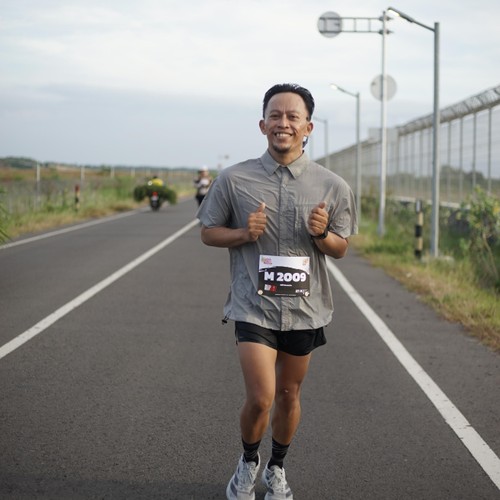 Race photo from KEDIRI HALF MARATHON 2026