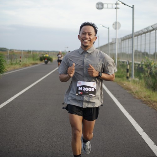 Race photo from KEDIRI HALF MARATHON 2026