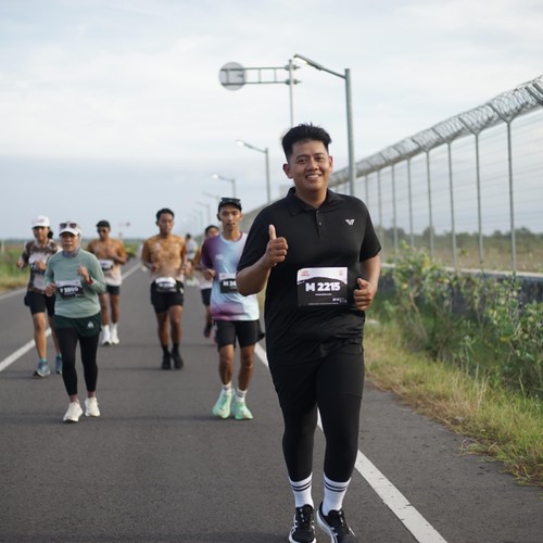 Race photo from KEDIRI HALF MARATHON 2026