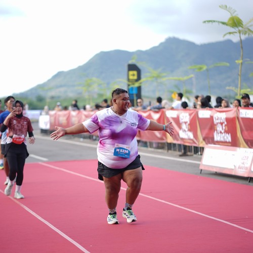 Race photo from KEDIRI HALF MARATHON 2026