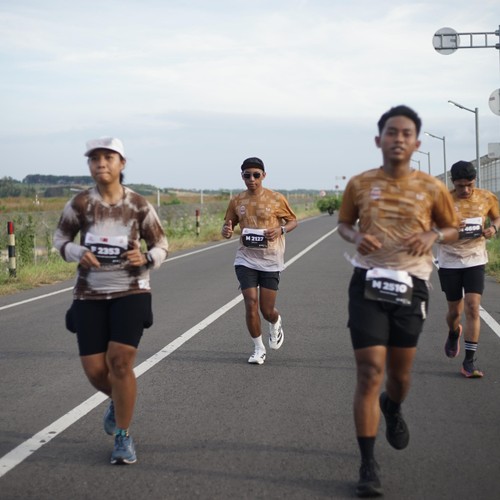 Race photo from KEDIRI HALF MARATHON 2026