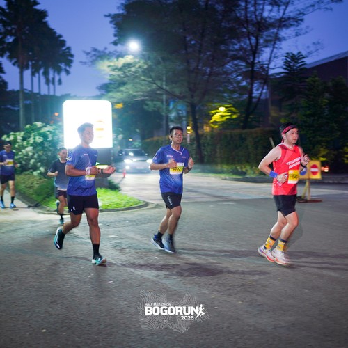 Race photo from BOGORUN 2026