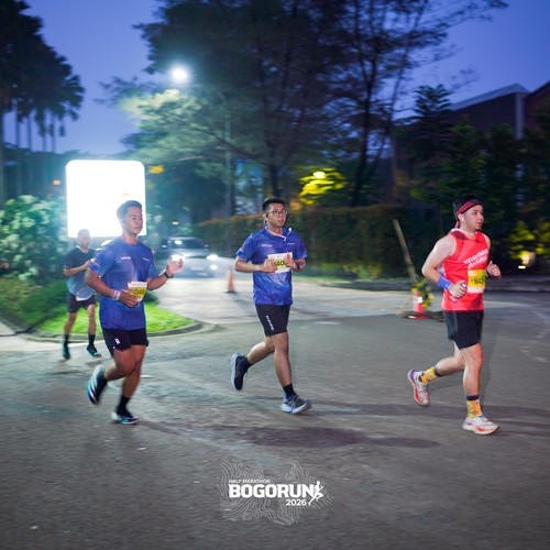 Race photo from BOGORUN 2026
