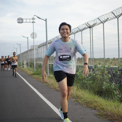 Race photo from KEDIRI HALF MARATHON 2026