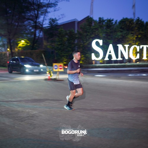 Race photo from BOGORUN 2026