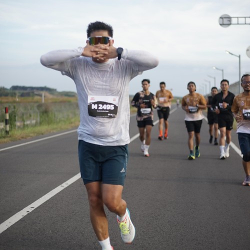 Race photo from KEDIRI HALF MARATHON 2026