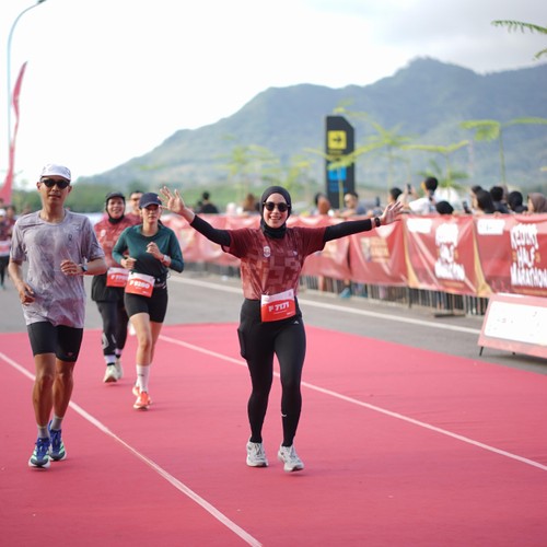Race photo from KEDIRI HALF MARATHON 2026