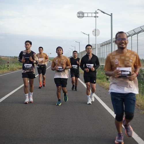 Race photo from KEDIRI HALF MARATHON 2026