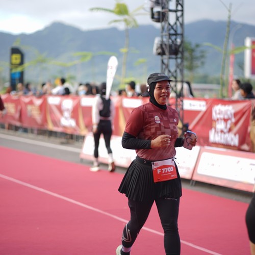 Race photo from KEDIRI HALF MARATHON 2026
