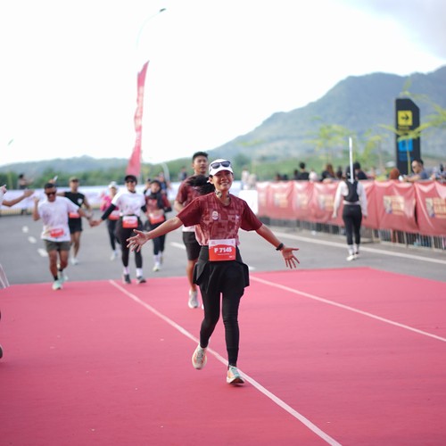 Race photo from KEDIRI HALF MARATHON 2026