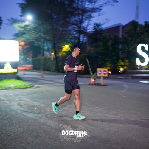 Race photo from BOGORUN 2026