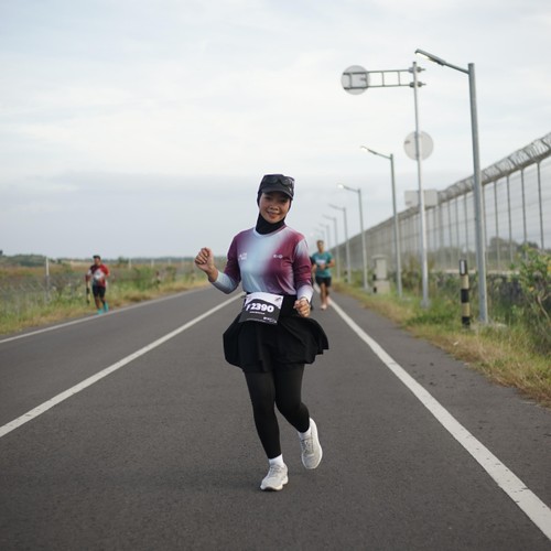 Race photo from KEDIRI HALF MARATHON 2026