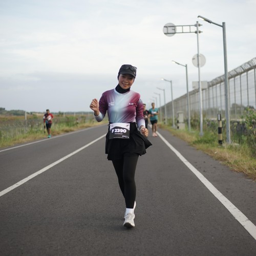 Race photo from KEDIRI HALF MARATHON 2026
