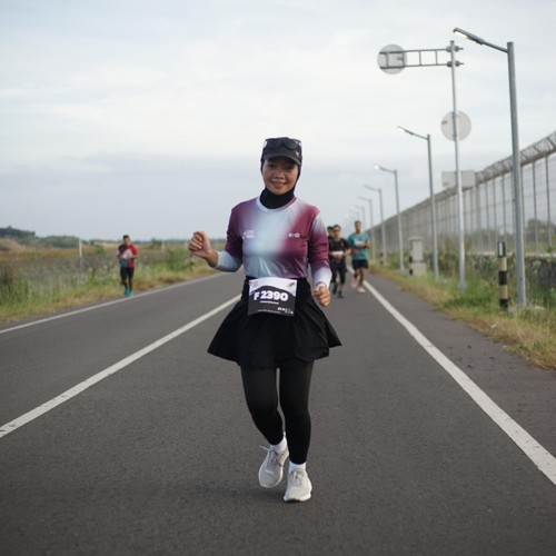 Race photo from KEDIRI HALF MARATHON 2026