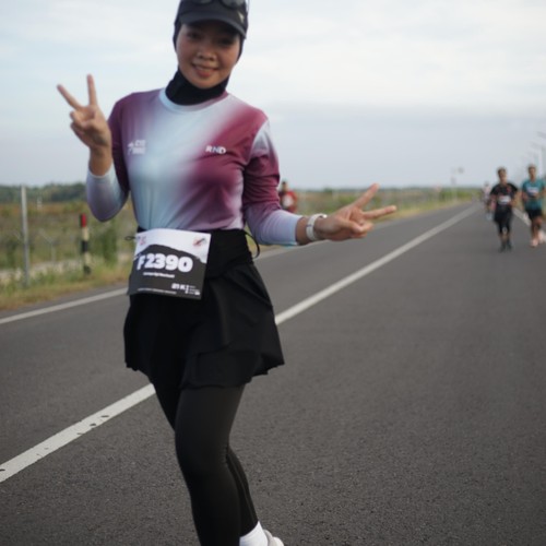 Race photo from KEDIRI HALF MARATHON 2026