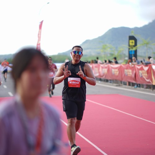 Race photo from KEDIRI HALF MARATHON 2026