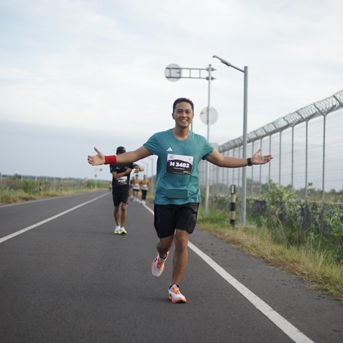 Race photo from KEDIRI HALF MARATHON 2026
