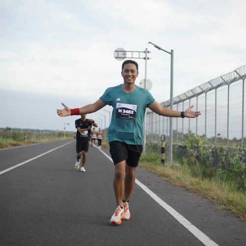 Race photo from KEDIRI HALF MARATHON 2026
