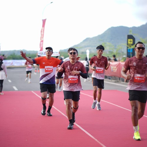 Race photo from KEDIRI HALF MARATHON 2026