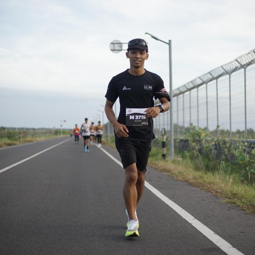 Race photo from KEDIRI HALF MARATHON 2026