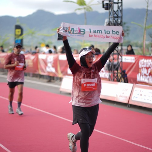 Race photo from KEDIRI HALF MARATHON 2026