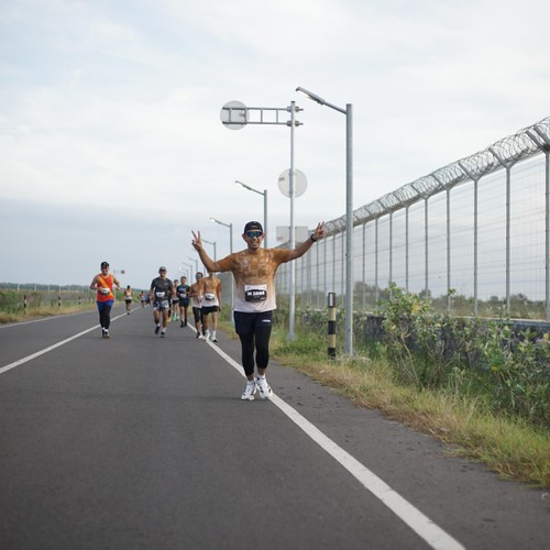 Race photo from KEDIRI HALF MARATHON 2026