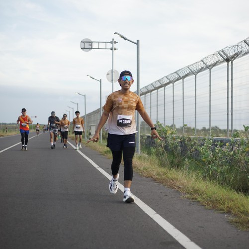 Race photo from KEDIRI HALF MARATHON 2026