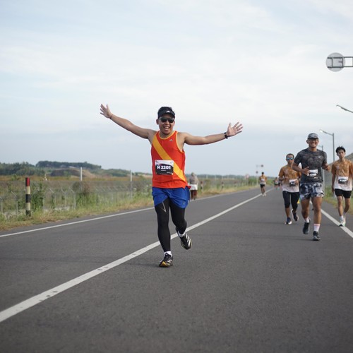 Race photo from KEDIRI HALF MARATHON 2026