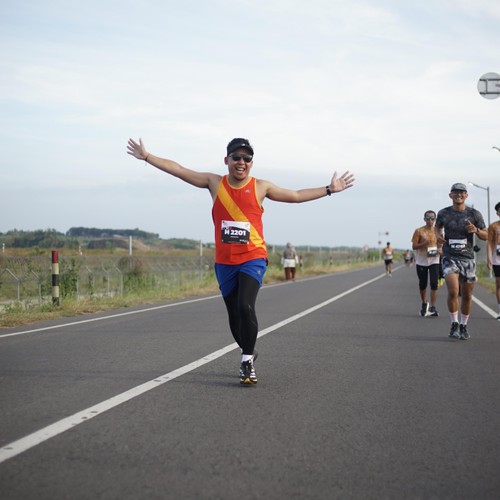 Race photo from KEDIRI HALF MARATHON 2026