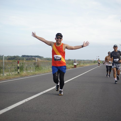 Race photo from KEDIRI HALF MARATHON 2026
