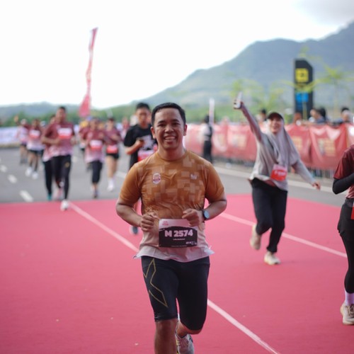 Race photo from KEDIRI HALF MARATHON 2026