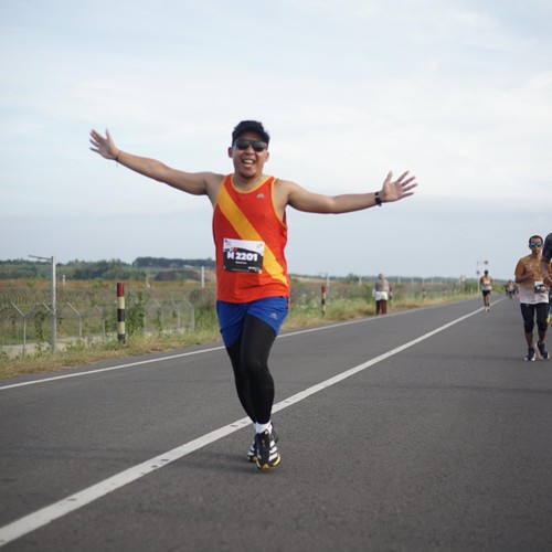 Race photo from KEDIRI HALF MARATHON 2026