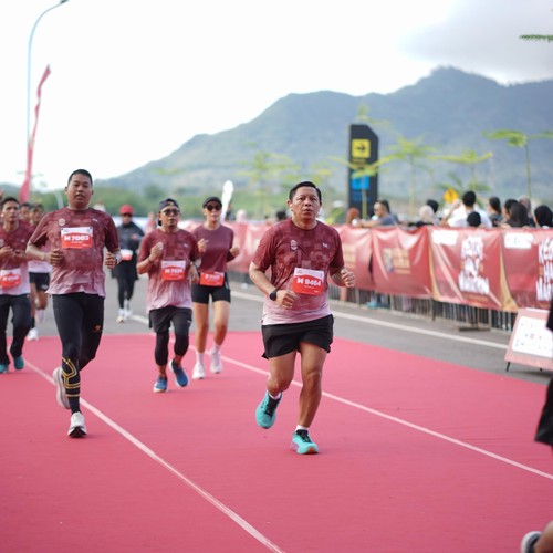 Race photo from KEDIRI HALF MARATHON 2026