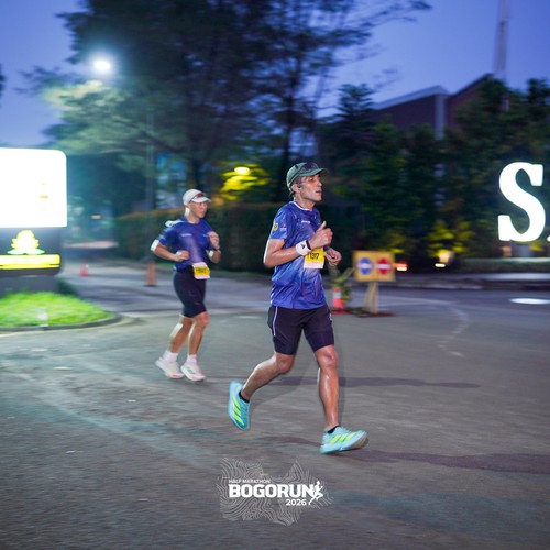 Race photo from BOGORUN 2026