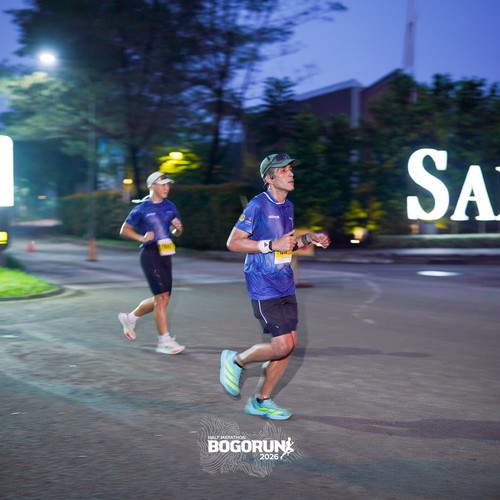 Race photo from BOGORUN 2026