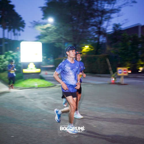 Race photo from BOGORUN 2026