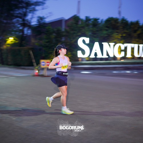 Race photo from BOGORUN 2026