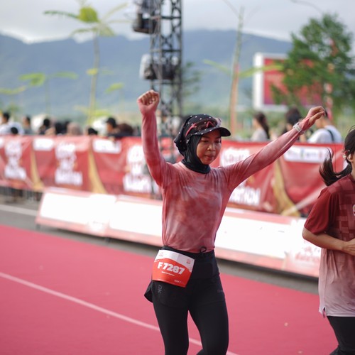 Race photo from KEDIRI HALF MARATHON 2026