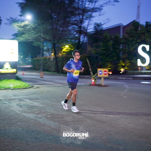 Race photo from BOGORUN 2026