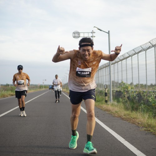 Race photo from KEDIRI HALF MARATHON 2026