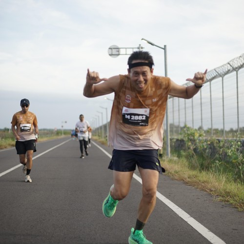 Race photo from KEDIRI HALF MARATHON 2026