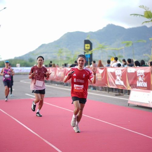 Race photo from KEDIRI HALF MARATHON 2026