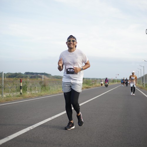 Race photo from KEDIRI HALF MARATHON 2026