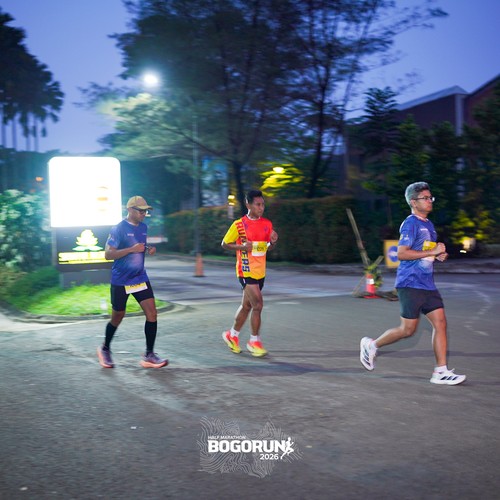 Race photo from BOGORUN 2026