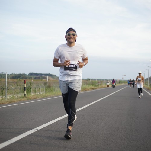 Race photo from KEDIRI HALF MARATHON 2026