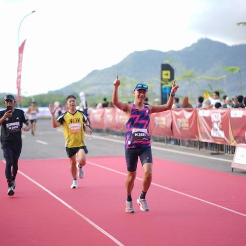 Race photo from KEDIRI HALF MARATHON 2026
