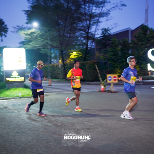 Race photo from BOGORUN 2026