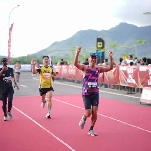 Race photo from KEDIRI HALF MARATHON 2026